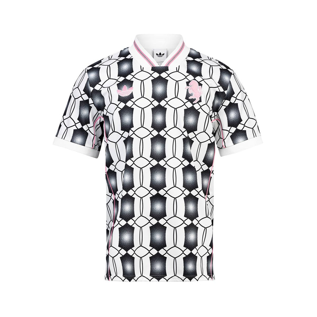 ADIDAS JUVENTUS LIFESTYLER JERSEY - WHITE/BLACK