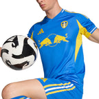ADIDAS LEEDS UNITED 2025/2026 AWAY REPLICA JERSEY - BLUE/WHITE