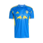 ADIDAS LEEDS UNITED 2025/2026 AWAY REPLICA JERSEY - BLUE/WHITE
