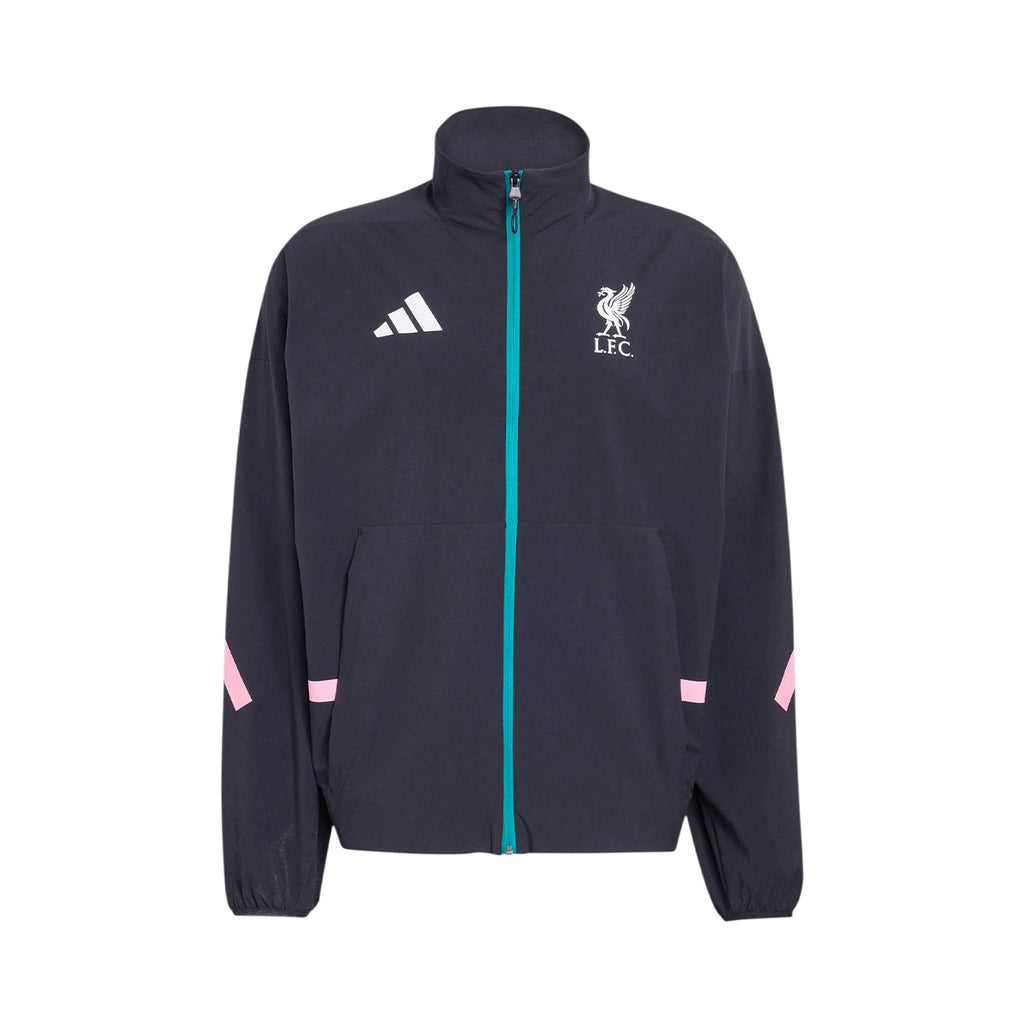 ADIDAS LIVERPOOL 2025/2026 ANTHEM JACKET - BLACK