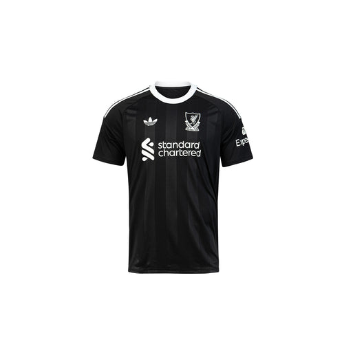 ADIDAS LIVERPOOL 2025/2026 THIRD KIDS GK JERSEY - BLACK