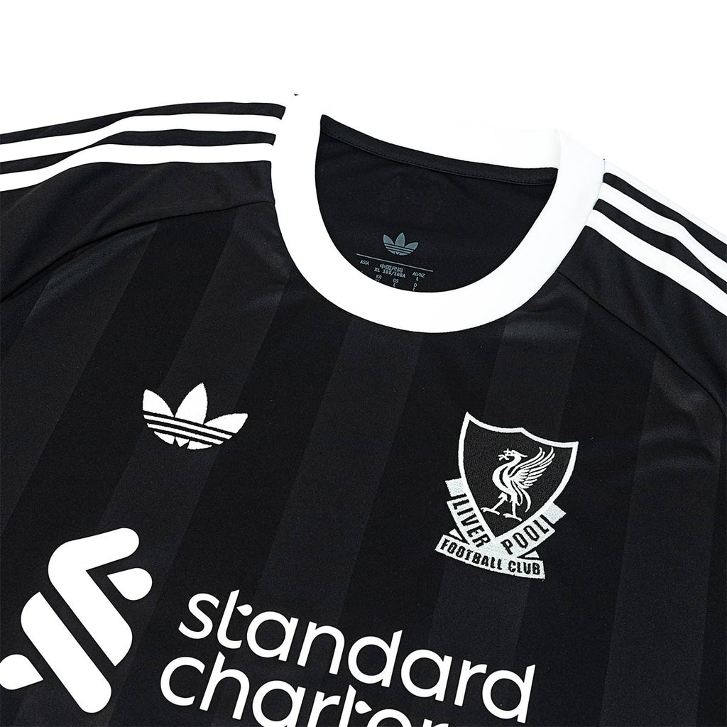 ADIDAS LIVERPOOL 2025/2026 THIRD KIDS GK JERSEY - BLACK
