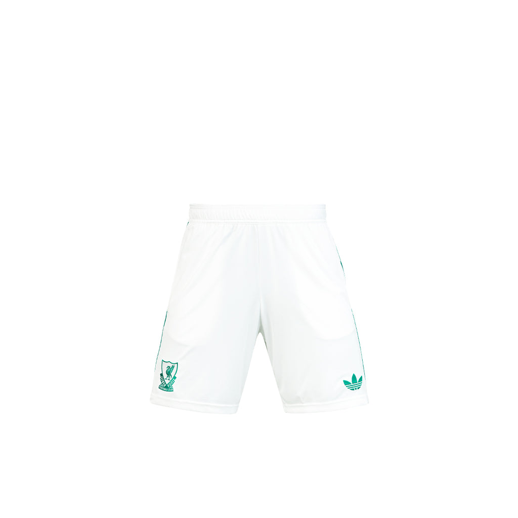 ADIDAS LIVERPOOL 2025/2026 THIRD KIDS SHORTS - WHITE