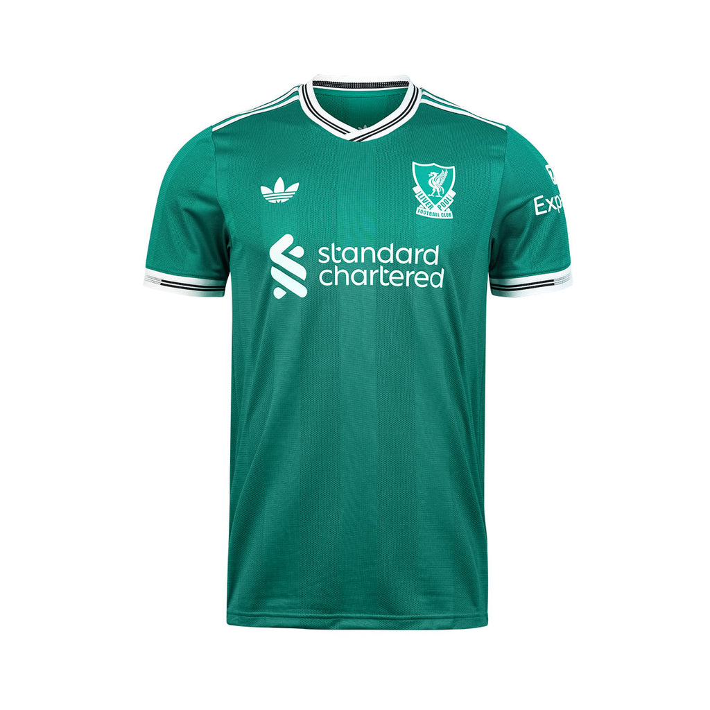 ADIDAS LIVERPOOL 2025/2026 THIRD PLAYER JERSEY - SEA GREEN/WHITE