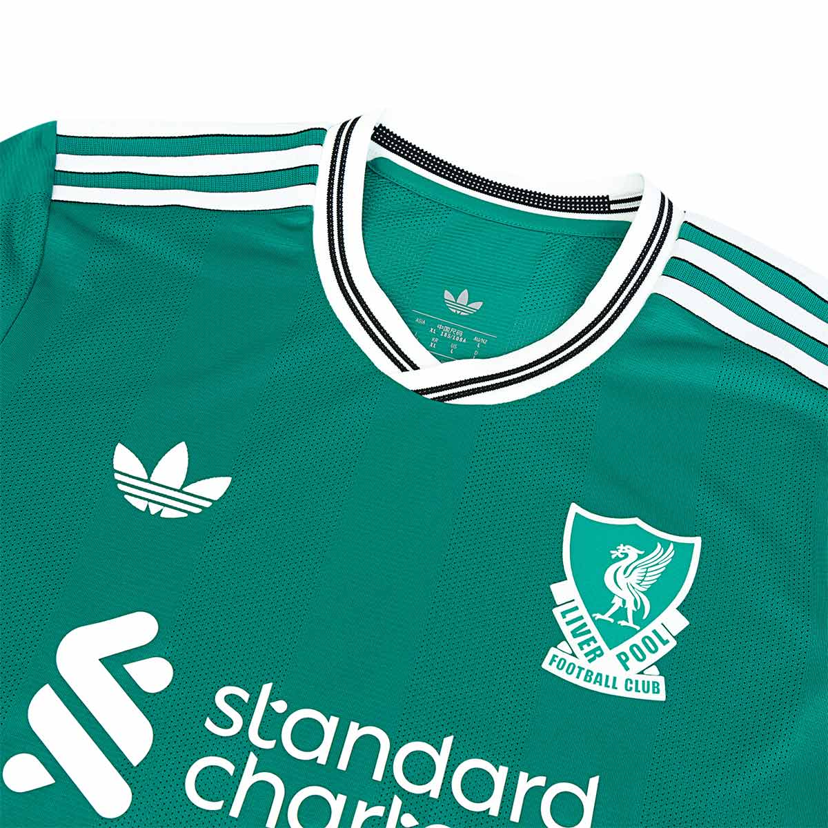 ADIDAS LIVERPOOL 2025/2026 THIRD PLAYER JERSEY - SEA GREEN/WHITE