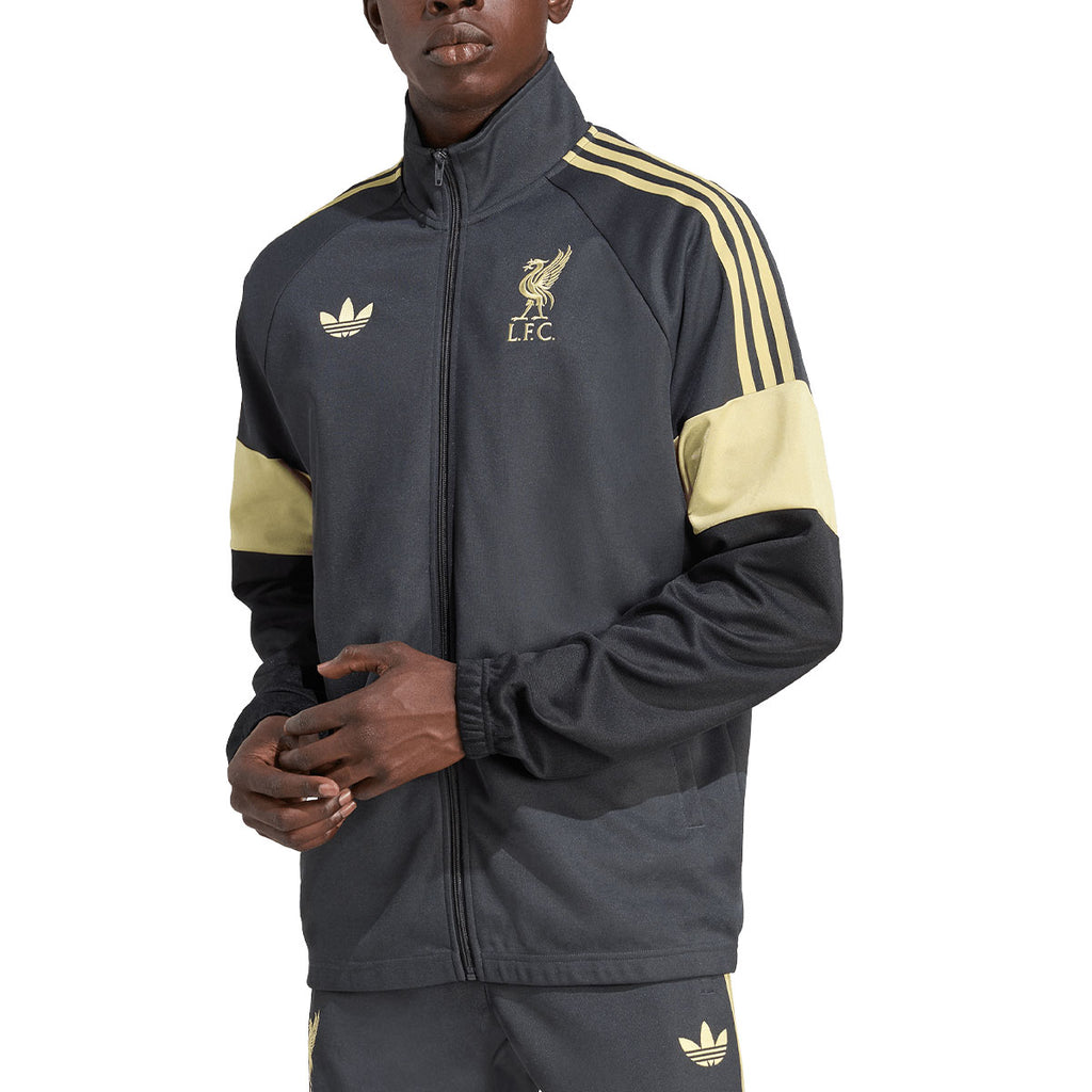 ADIDAS LIVERPOOL LIFESTYLER TRACK TOP - CARBON