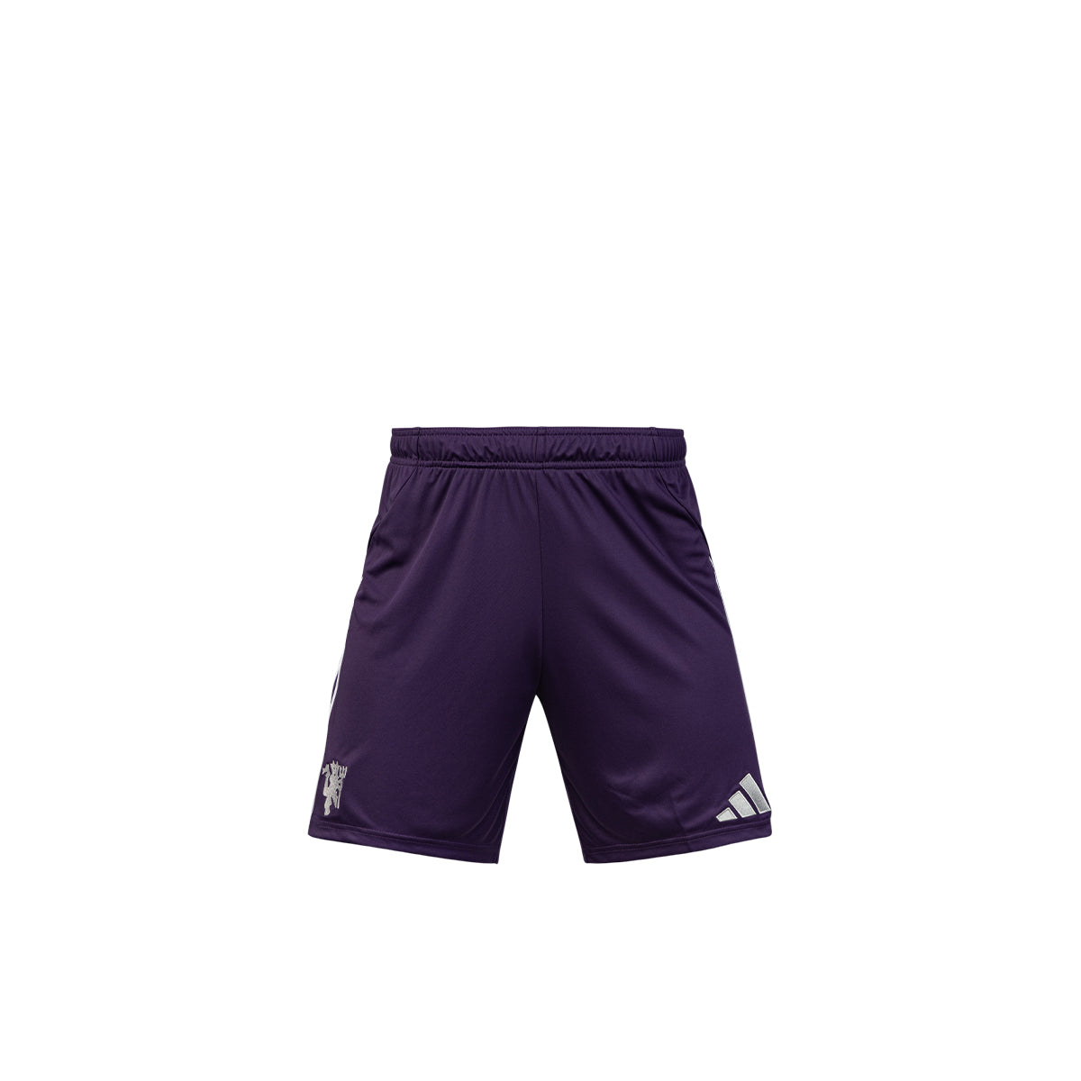 ADIDAS MAN UTD 2025/2026 AWAY KIDS SHORTS - AURORA PLUM