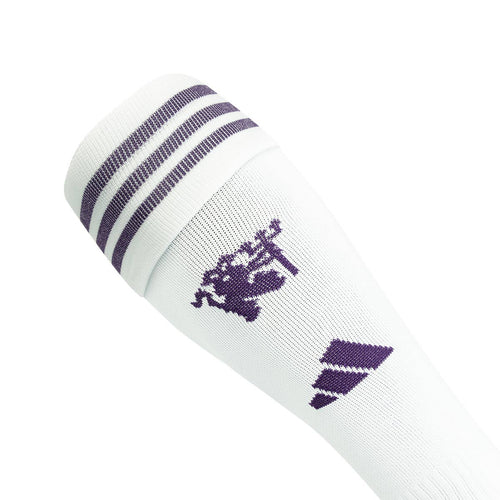 ADIDAS MANCHESTER UNITED 2025/2026 AWAY SOCKS - WHITE