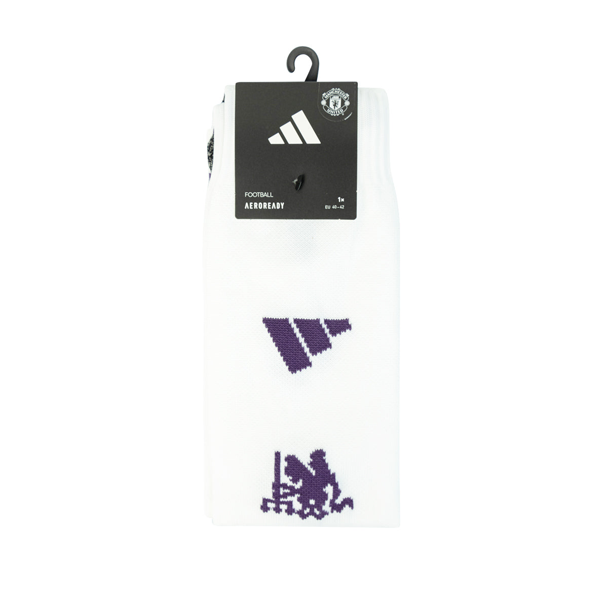 ADIDAS MANCHESTER UNITED 2025/2026 AWAY SOCKS - WHITE