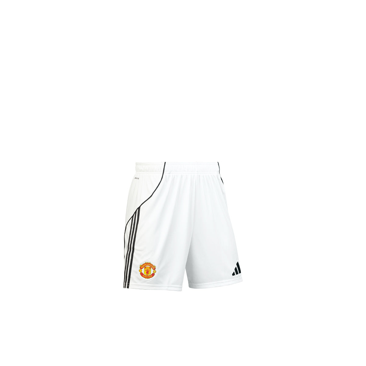 ADIDAS MAN UTD 2025/2026 HOME KIDS SHORTS - WHITE