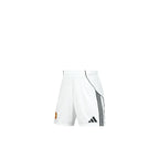 ADIDAS MAN UTD 2025/2026 HOME KIDS SHORTS - WHITE