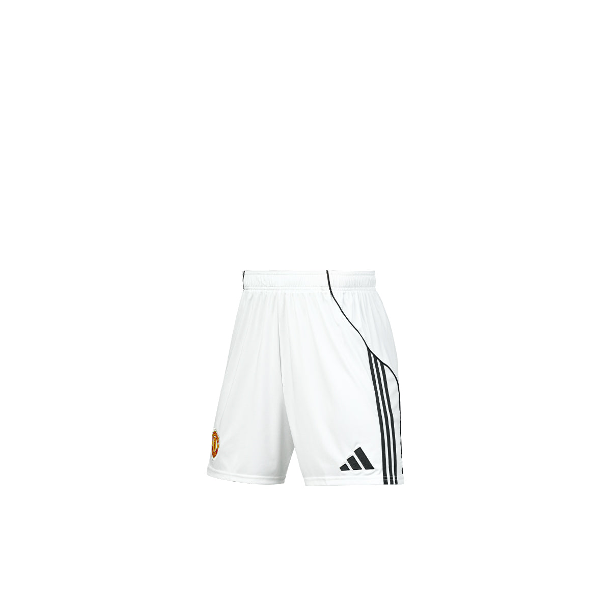 ADIDAS MAN UTD 2025/2026 HOME KIDS SHORTS - WHITE