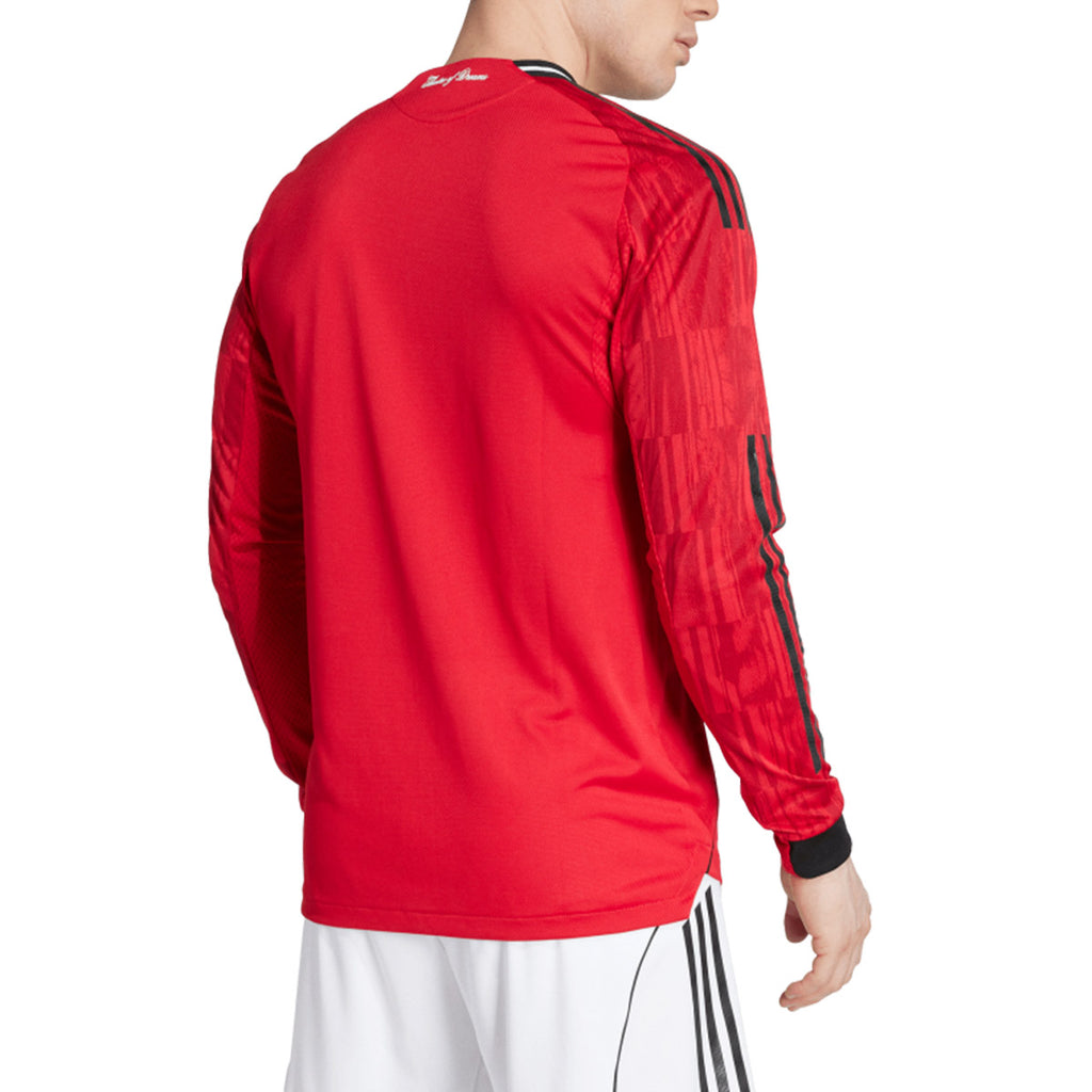 ADIDAS MAN UTD 2025/2026 HOME PLAYER LONG SLEEVE JERSEY - MUFC RED