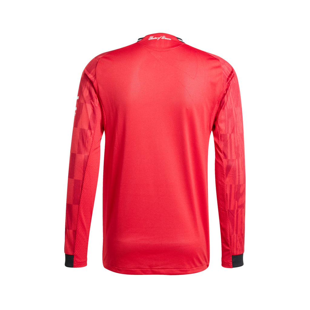 ADIDAS MAN UTD 2025/2026 HOME PLAYER LONG SLEEVE JERSEY - MUFC RED