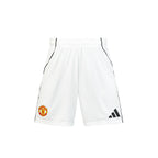 ADIDAS MAN UTD 2025/2026 HOME SHORTS - WHITE