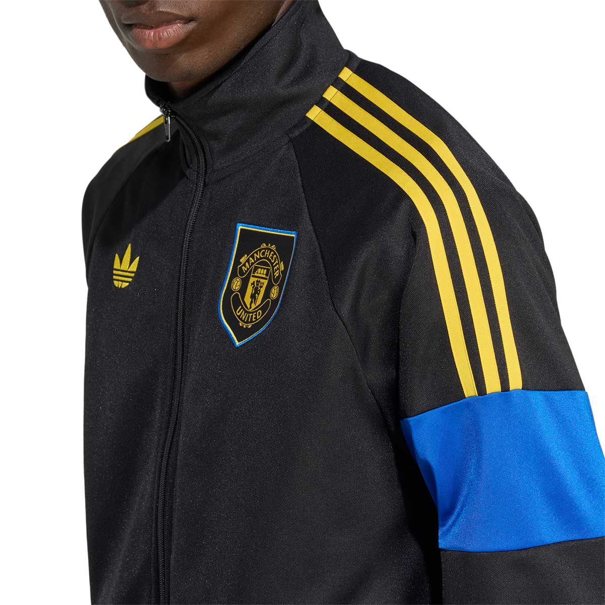 ADIDAS MANCHESTER UNITED TRACK TOP - BLACK