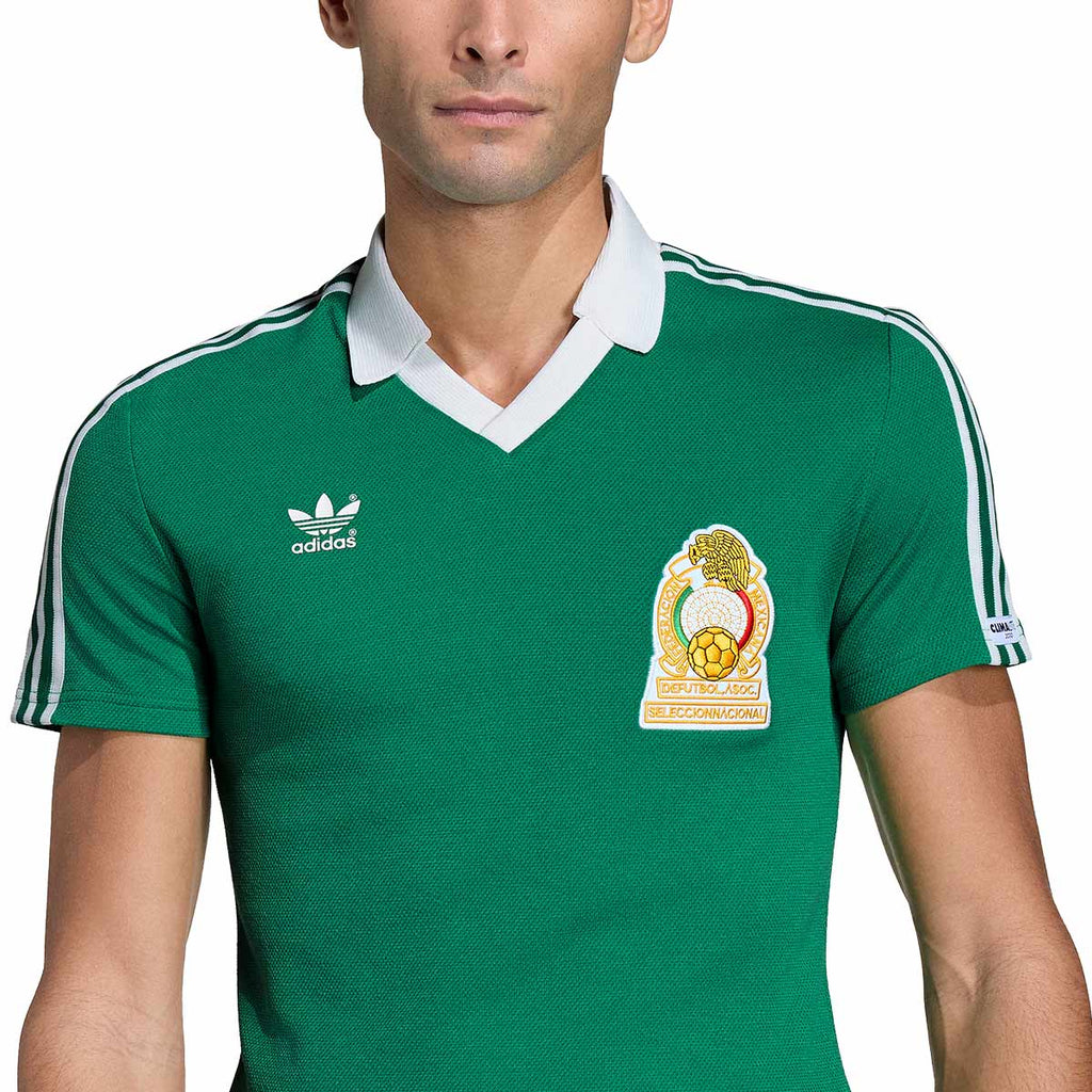 ADIDAS MEXICO 1986 HOME JERSEY - GREEN
