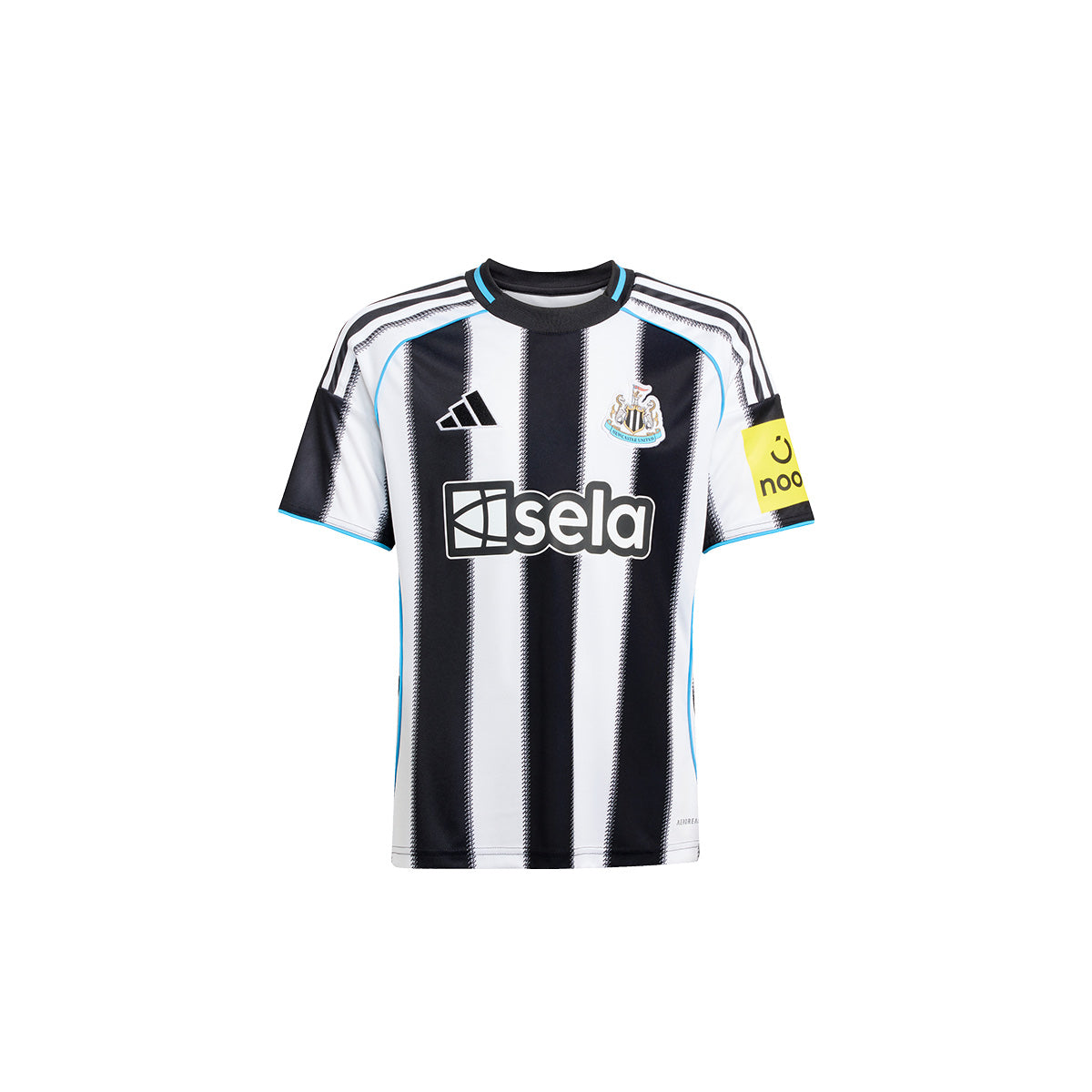 ADIDAS NEWCASTLE UNITED 2025/2026 HOME KIDS JERSEY - BLACK/WHITE