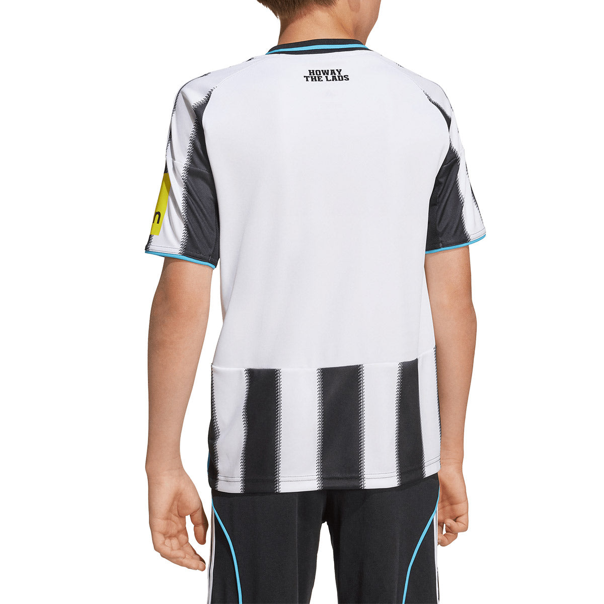 ADIDAS NEWCASTLE UNITED 2025/2026 HOME KIDS JERSEY - BLACK/WHITE