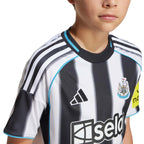 ADIDAS NEWCASTLE UNITED 2025/2026 HOME KIDS JERSEY - BLACK/WHITE