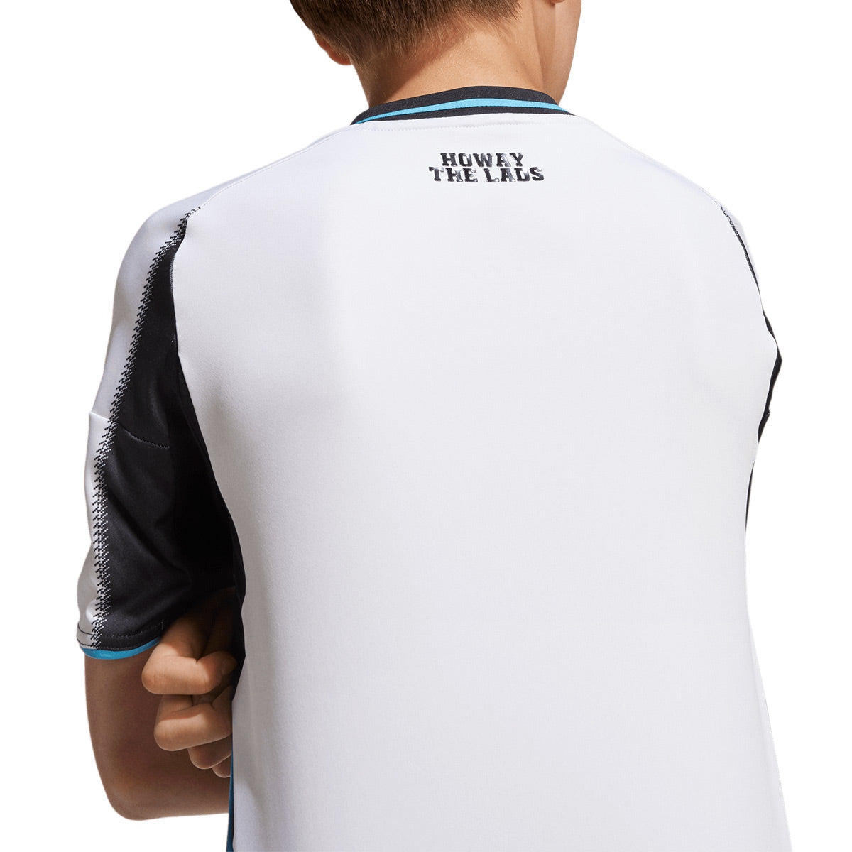 ADIDAS NEWCASTLE UNITED 2025/2026 HOME KIDS JERSEY - BLACK/WHITE