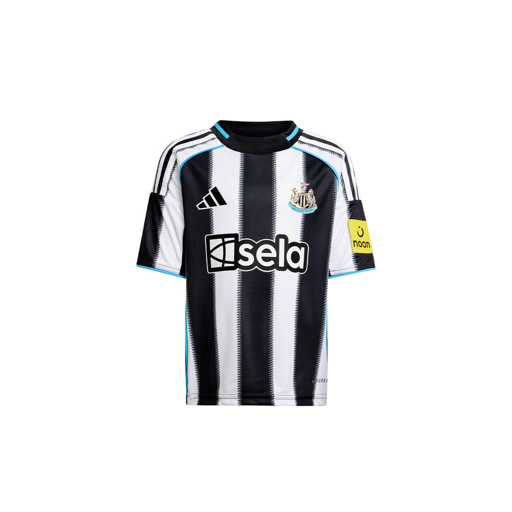 ADIDAS NEWCASTLE UNITED 2025/2026 HOME MINI JERSEY - BLACK/WHITE