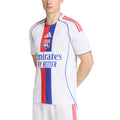 ADIDAS OLYMPIQUE LYONNAIS 2025/2026 HOME REPLICA JERSEY - WHITE
