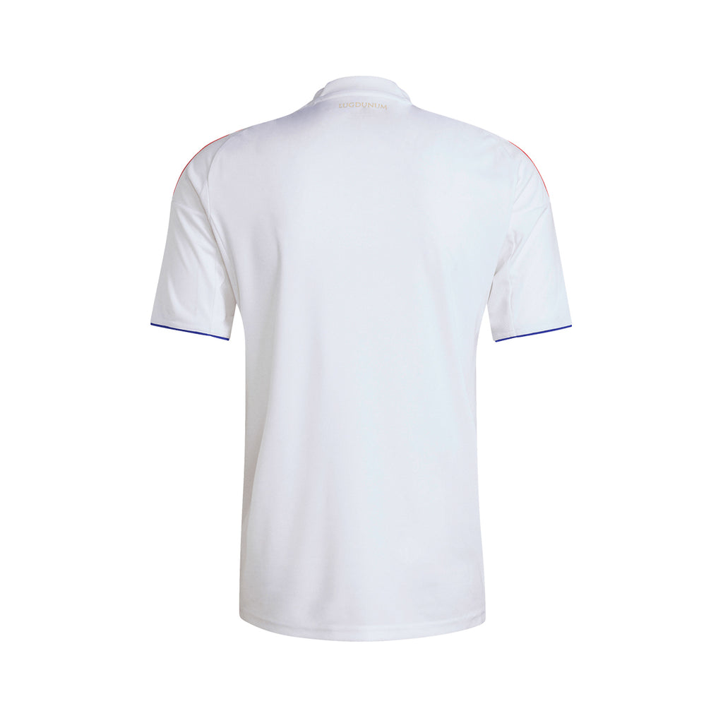 ADIDAS OLYMPIQUE LYONNAIS 2025/2026 HOME REPLICA JERSEY - WHITE