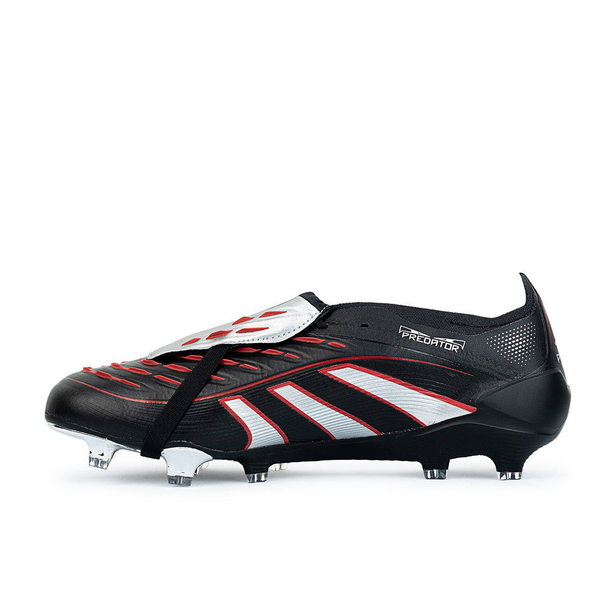 ADIDAS PREDATOR BSR ELITE FT FG - CORE BLACK/SILVER MET/VIVID RED
