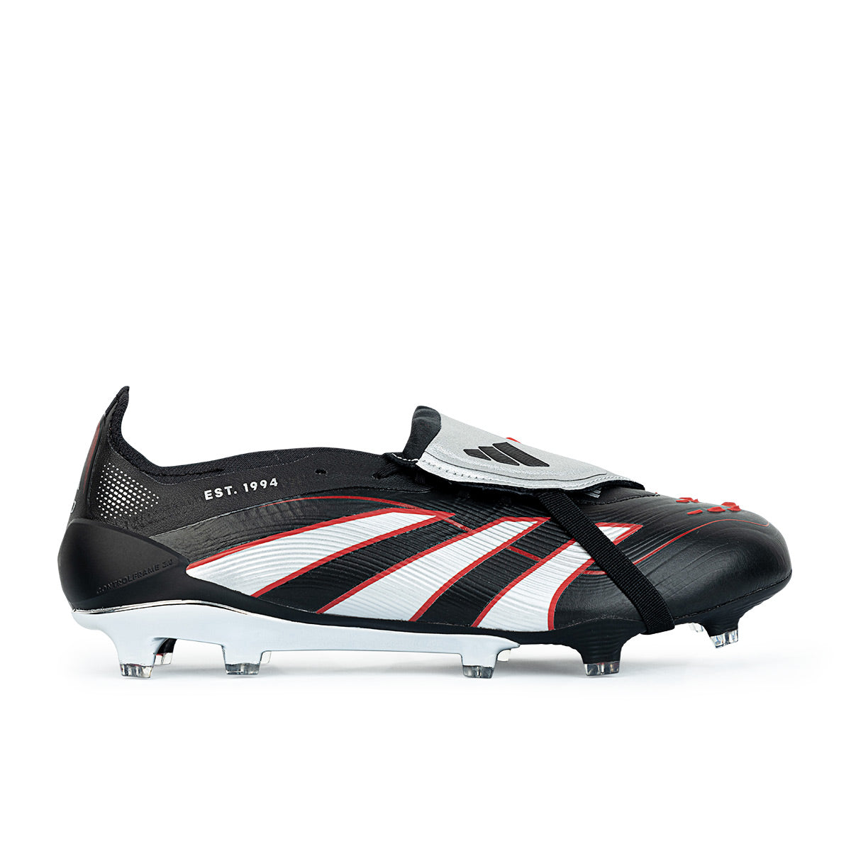 ADIDAS PREDATOR BSR ELITE FT FG - CORE BLACK/SILVER MET/VIVID RED