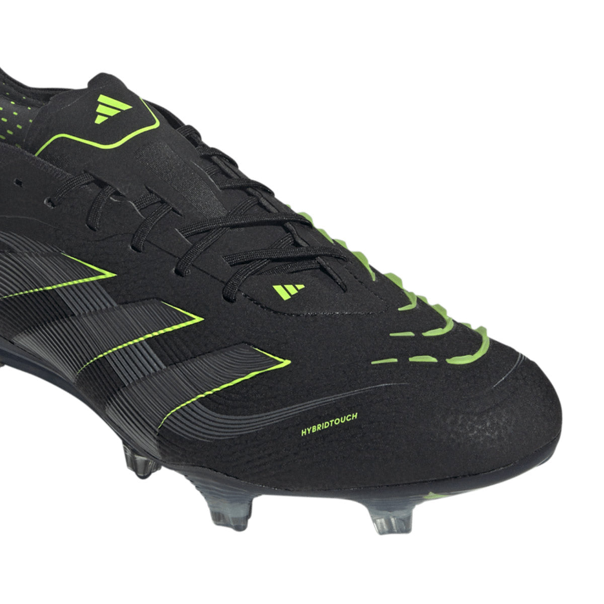ADIDAS PREDATOR ELITE FG - CORE BLACK/CARBON/LUCID LEMON