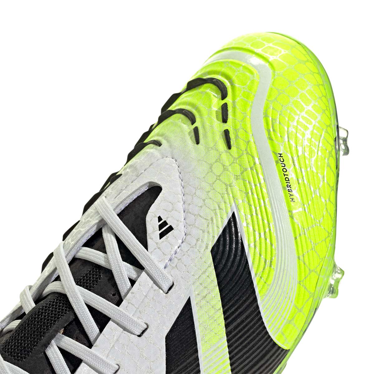 ADIDAS PREDATOR ELITE FG J - FTWR WHITE/CORE BLACK/LUCID LEMON
