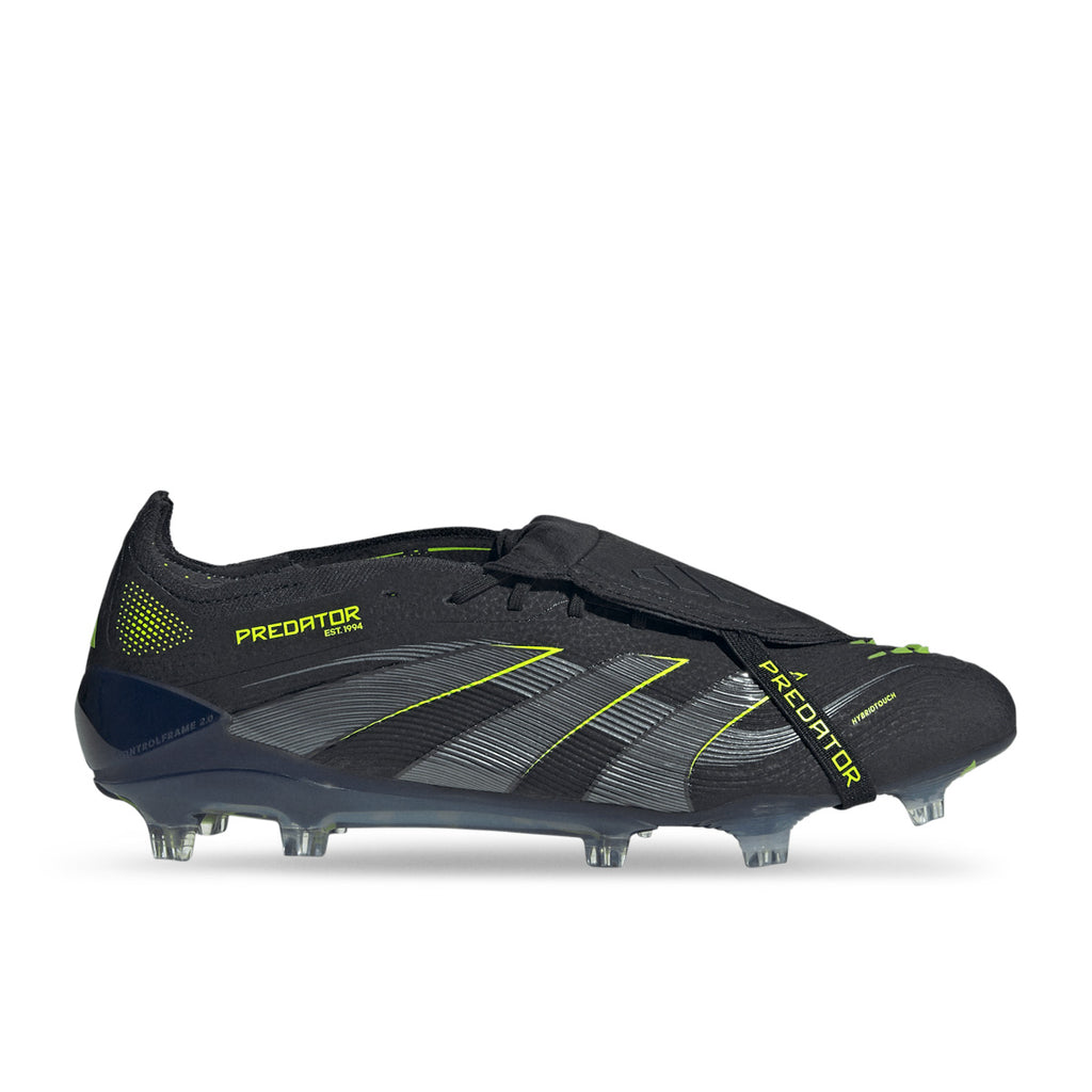 ADIDAS PREDATOR ELITE FT FG - CORE BLACK/CARBON/LUCID LEMON