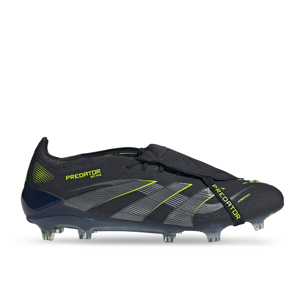 ADIDAS PREDATOR ELITE FT FG - CORE BLACK/CARBON/LUCID LEMON