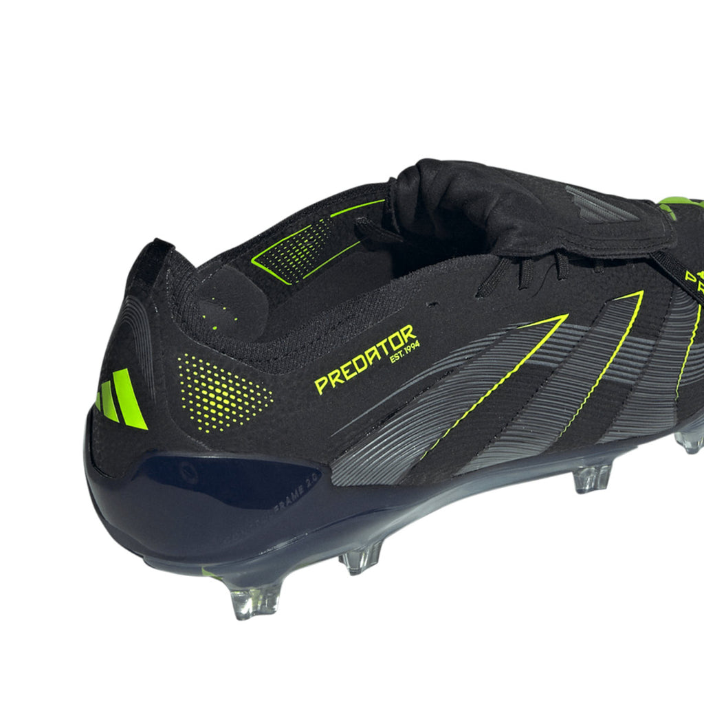 ADIDAS PREDATOR ELITE FT FG - CORE BLACK/CARBON/LUCID LEMON