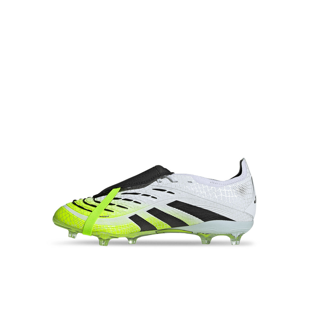 ADIDAS PREDATOR ELITE FT FG J - FTWR WHITE/CORE BLACK/LUCID LEMON