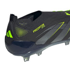 ADIDAS PREDATOR ELITE LACELESS FG - CORE BLACK/CARBON/LUCID LEMON