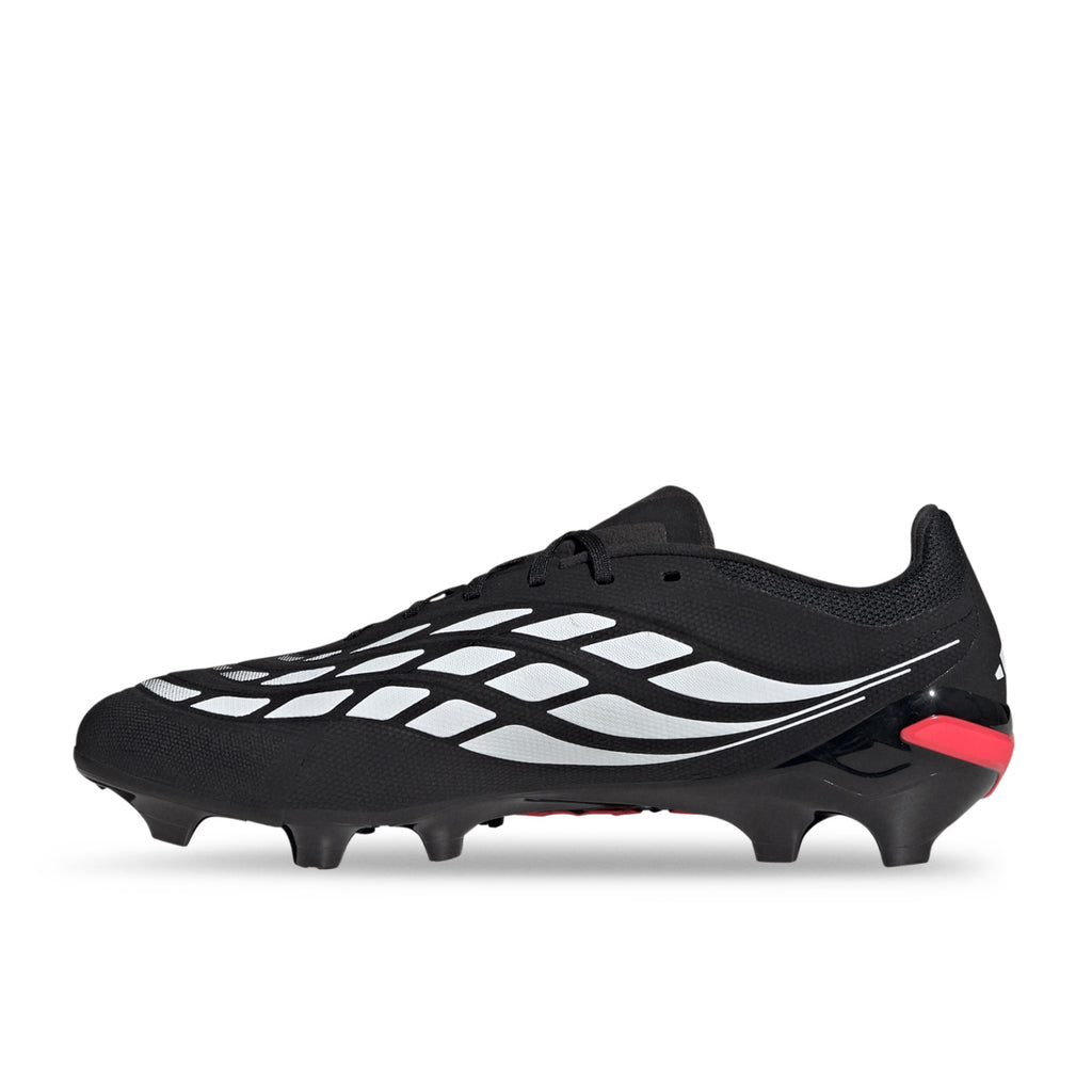 ADIDAS PREDATOR LEAGUE FG - CORE BLACK/FTWR WHITE/LUCID RED