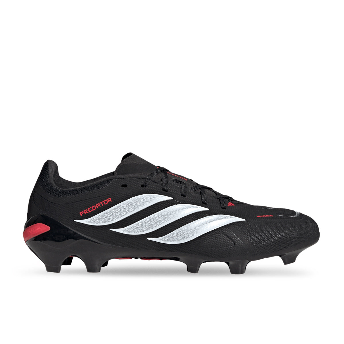 ADIDAS PREDATOR LEAGUE FG - CORE BLACK/FTWR WHITE/LUCID RED