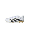 ADIDAS PREDATOR LEAGUE FG/MG J - FTWR WHITE/CORE BLACK/GOLD MET