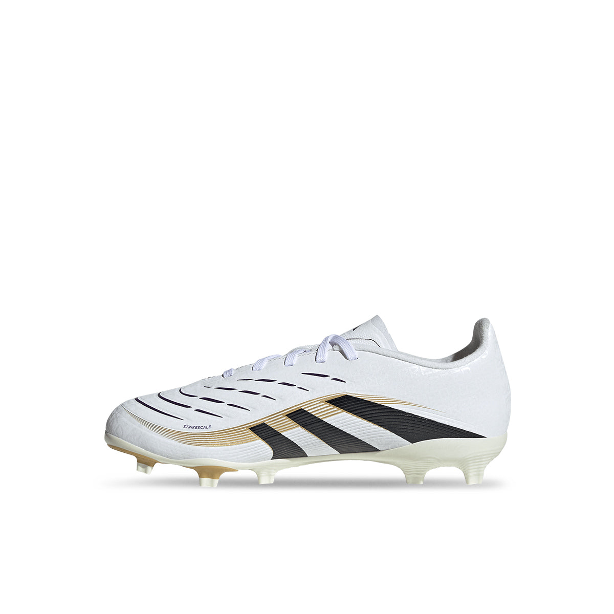 ADIDAS PREDATOR LEAGUE FG/MG J - FTWR WHITE/CORE BLACK/GOLD MET