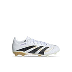 ADIDAS PREDATOR LEAGUE FG/MG J - FTWR WHITE/CORE BLACK/GOLD MET