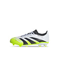 ADIDAS PREDATOR LEAGUE FG/MG J - FTWR WHITE/CORE BLACK/LUCID LEMON