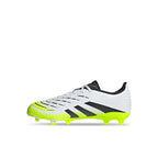 ADIDAS PREDATOR LEAGUE FG/MG J - FTWR WHITE/CORE BLACK/LUCID LEMON