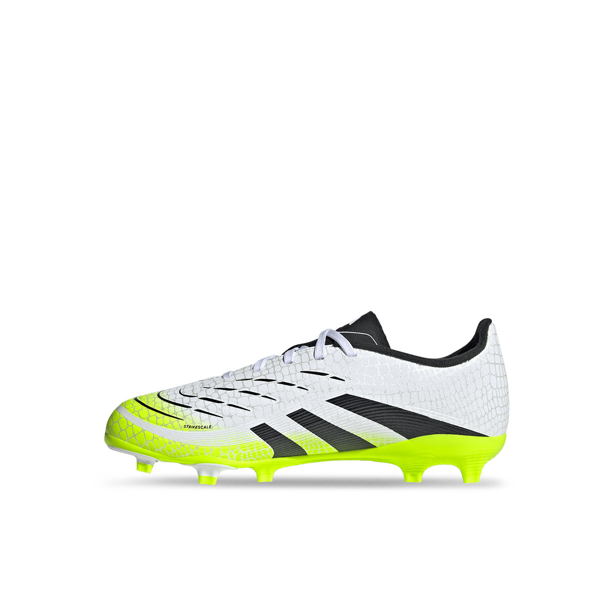 ADIDAS PREDATOR LEAGUE FG/MG J - FTWR WHITE/CORE BLACK/LUCID LEMON