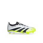 ADIDAS PREDATOR LEAGUE FG/MG J - FTWR WHITE/CORE BLACK/LUCID LEMON