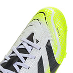 ADIDAS PREDATOR LEAGUE FG/MG J - FTWR WHITE/CORE BLACK/LUCID LEMON