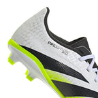 ADIDAS PREDATOR LEAGUE FG/MG J - FTWR WHITE/CORE BLACK/LUCID LEMON