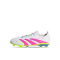 ADIDAS PREDATOR LEAGUE FG/MG J - FTWR WHITE/LUCID PINK/LUCID LEMON