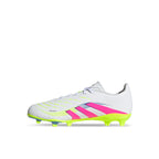 ADIDAS PREDATOR LEAGUE FG/MG J - FTWR WHITE/LUCID PINK/LUCID LEMON